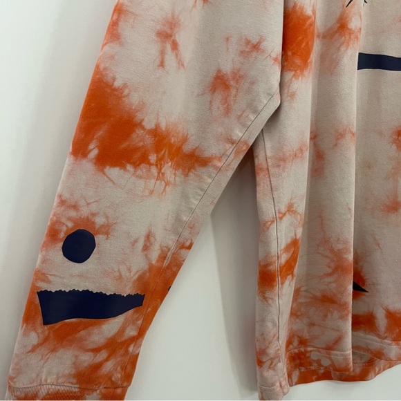 Air Jordan X Chicago S Crossover Series All-Star Cody Hudson Orange Tie Dye 0855 - Picture 9 of 13